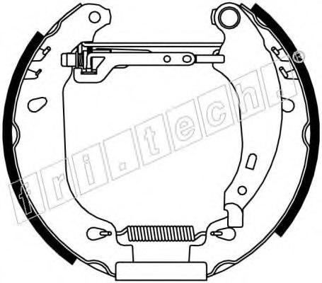 fri.tech. 16162 Brake Shoe Set